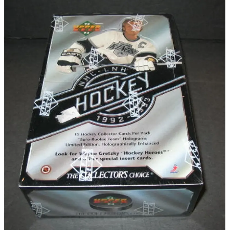 1992/93 Upper Deck Hockey Low Series Box