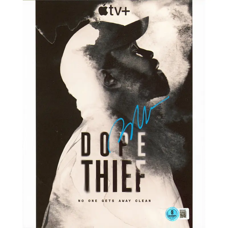 Brian Tyree Henry Dope Thief Authentic Signed 8x10 Vertical Photo BAS #BS20490