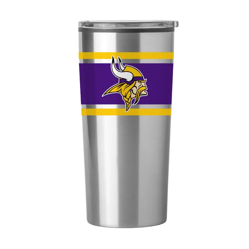 Minnesota Vikings Stripe 20 oz Fusion Tumbler