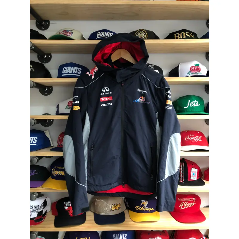 Vintage Pepe Jeans Red Bull Racing F1 Jacket Size Womens Large