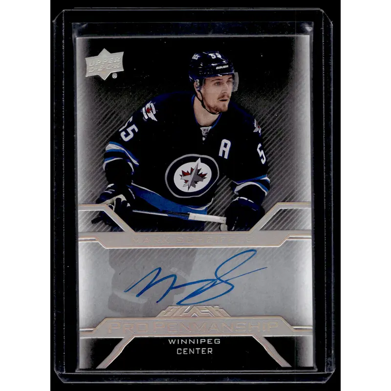 2016-17 UD Black - Pro Penmanship - Mark Scheifele #PEN-MS