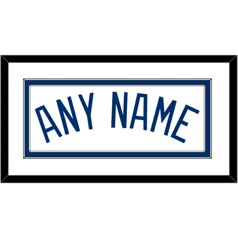 Los Angeles Name - Home White (2007-2023) - Double Mat 1