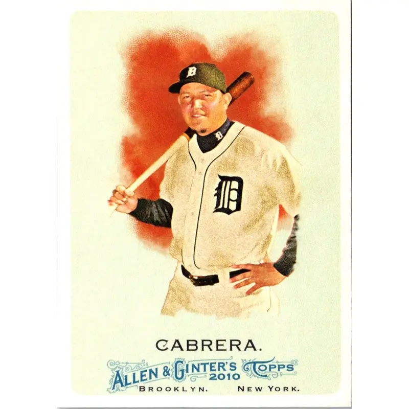 2010 Topps Allen & Ginter Miguel Cabrera #139