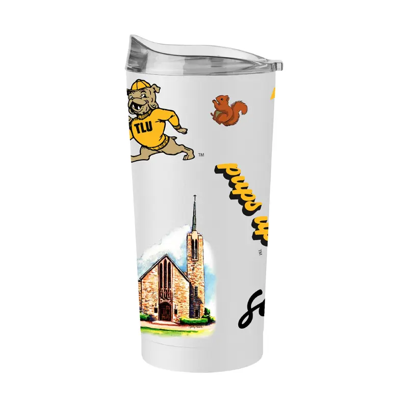 Texas Lutheran 20oz Native Powder Coat Tumbler