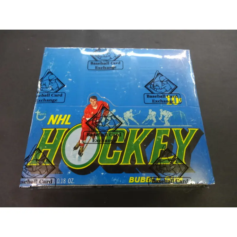 1971/72 Topps Hockey Unopened Wax Box