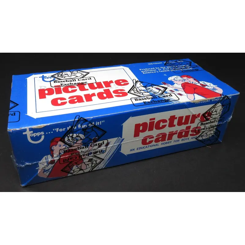 1989 Topps Baseball Unopened Vending Box (FASC)