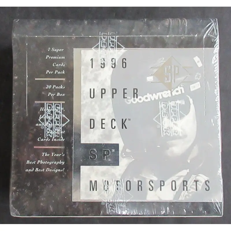 1996 Upper Deck SP Motorsports Racing Box (20/7)