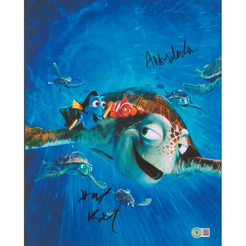 Hayden Rolence & Angus Maclan Finding Dory Signed 11x14 Photo BAS #BB22939