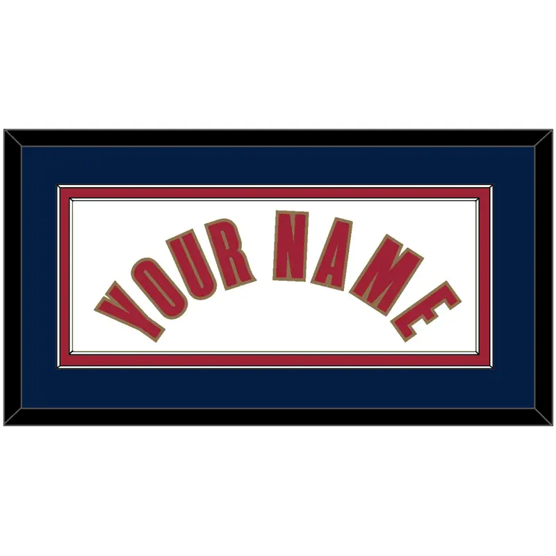 Cleveland Name - Home White (2003-2010) - Double Mat 5
