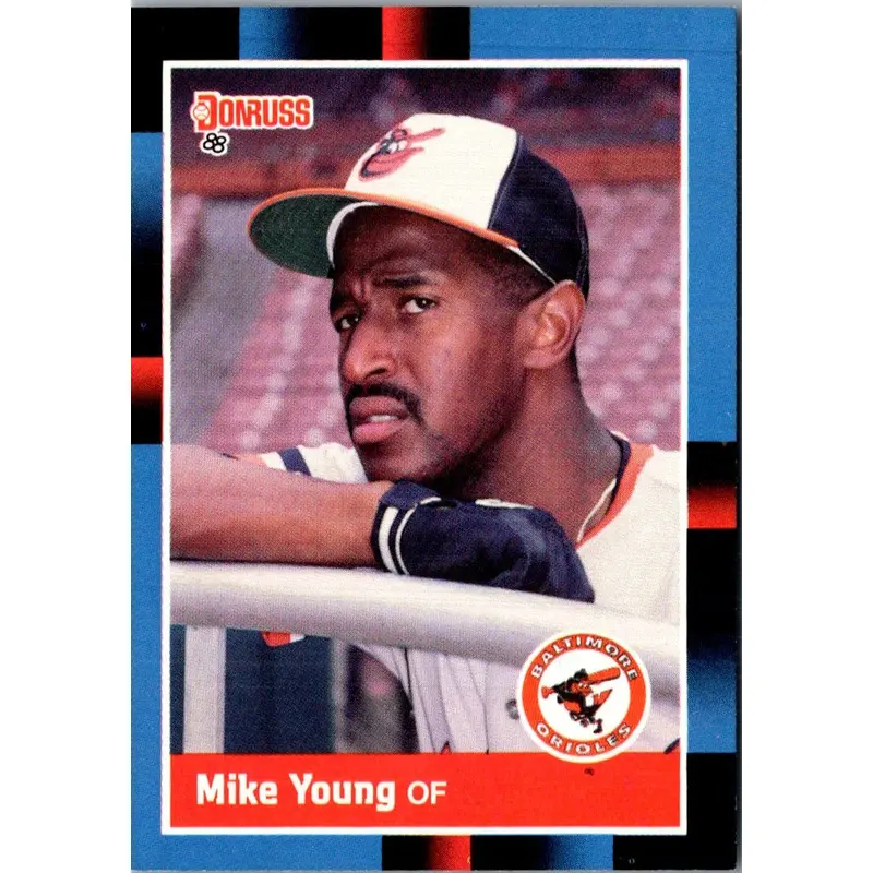 1988 Donruss Mike Young #396