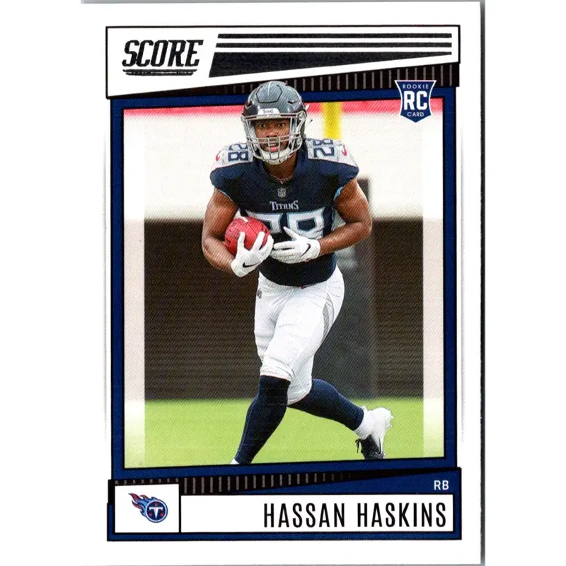 2022 Score Hassan Haskins #327 Rookie
