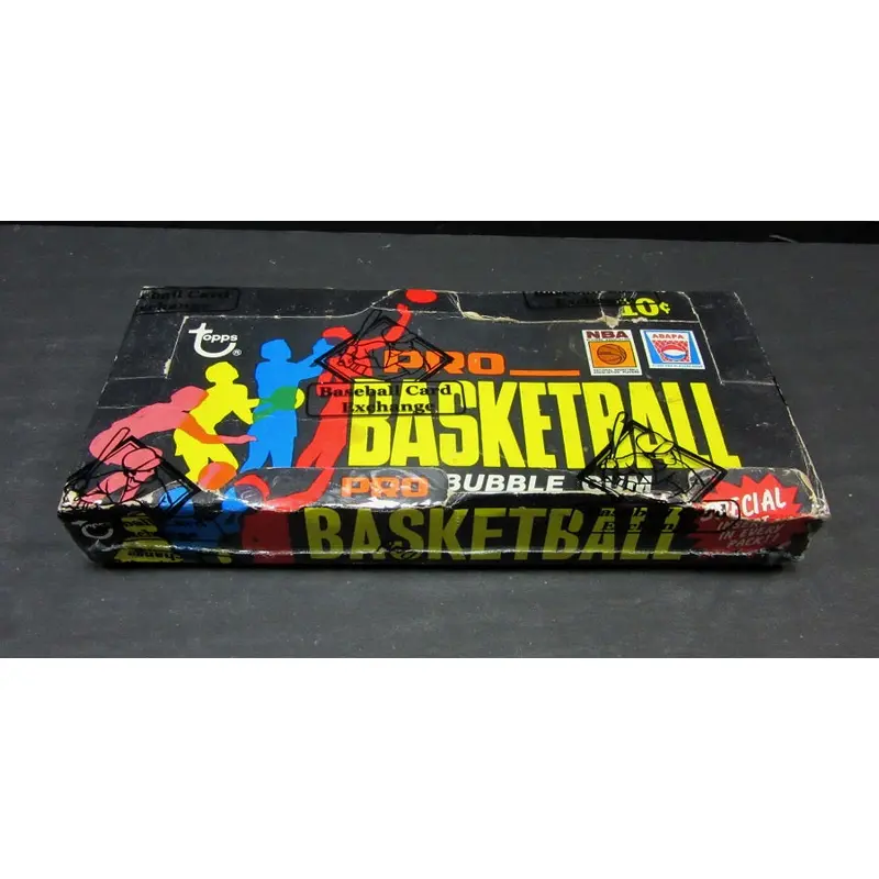 1971/72 Topps Basketball Unopened Wax Box (BBCE)