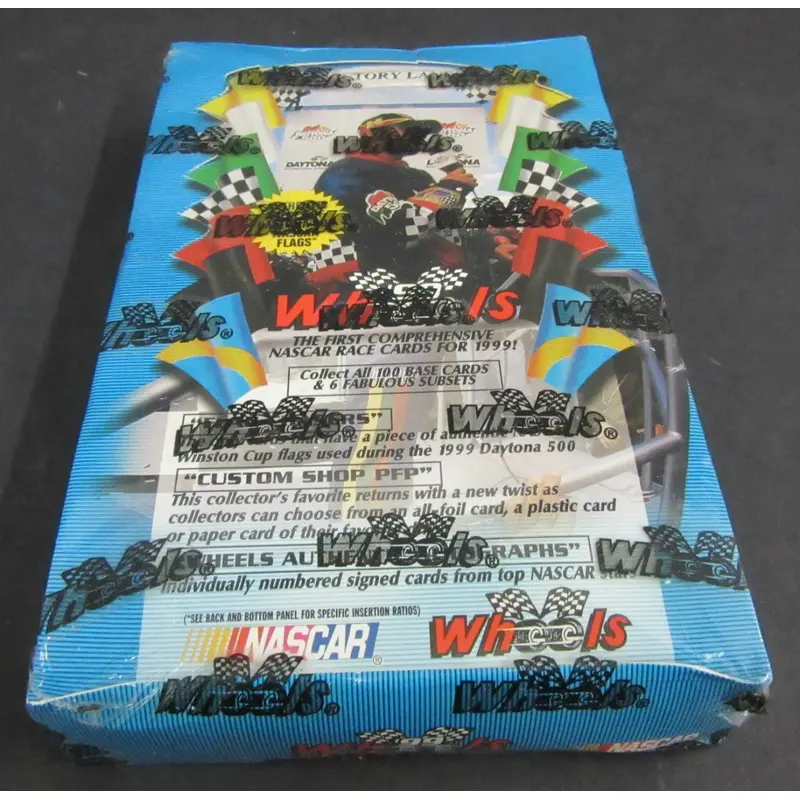 1999 Wheels Racing Race Cards Box (Hobby)