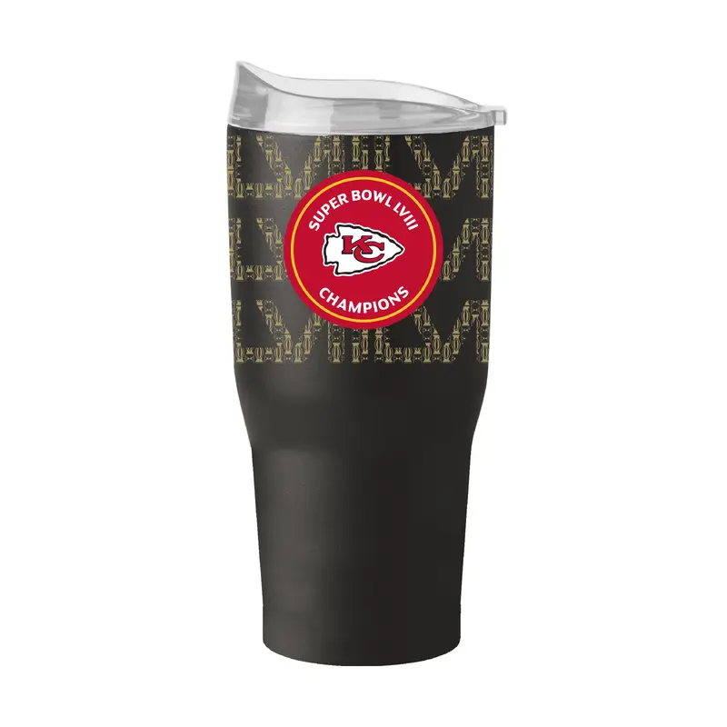 Kansas City Chiefs 30oz SB 58 Champions Wrap Powder Coat Tumbler