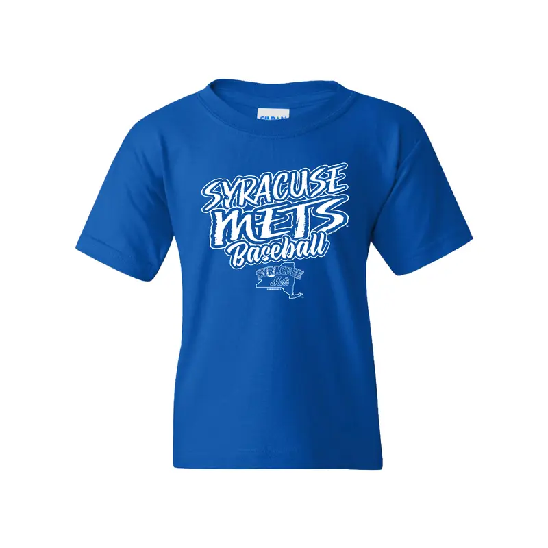 Syracuse Mets BR Royal Youth Tee