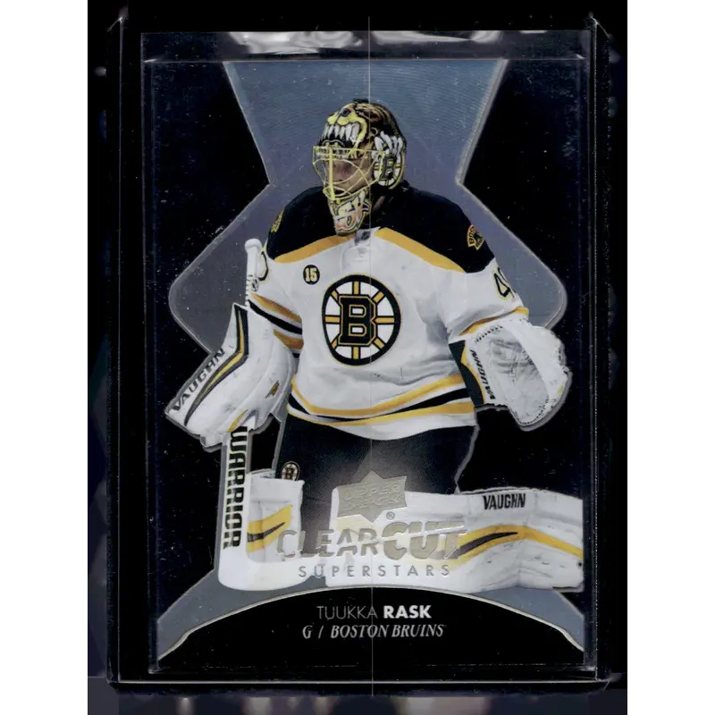 2017-18 Upper Deck - Clear Cut Superstars - Tuukka Rask #CCS-TR