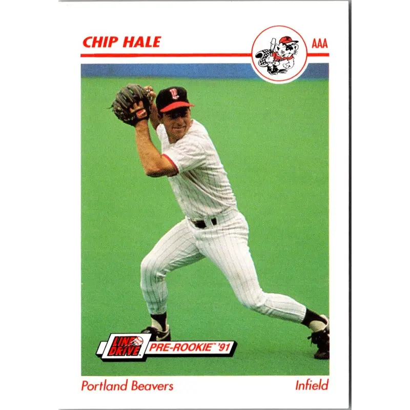1991 Line Drive AAA Chip Hale #409