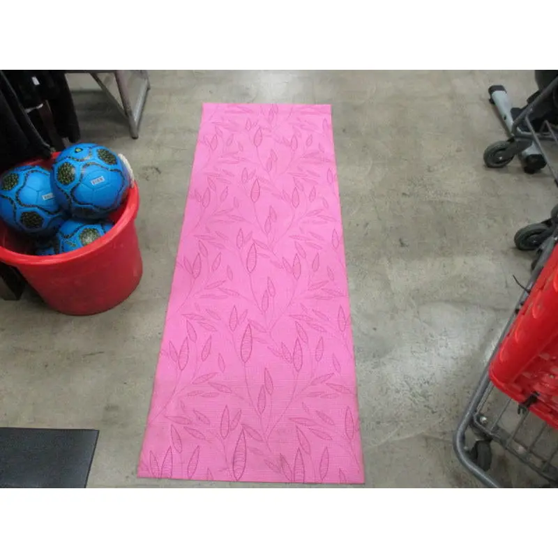 Used  Size 67" x 24" Yoga Mat