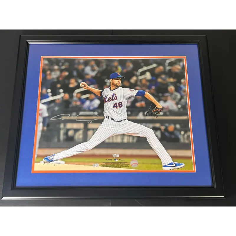 Jacob DeGrom Signed 16x20 photo PSA/DNA New York Mets Autographed