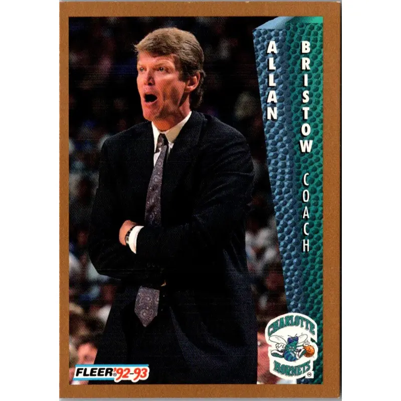 1992 Fleer Allan Bristow #21