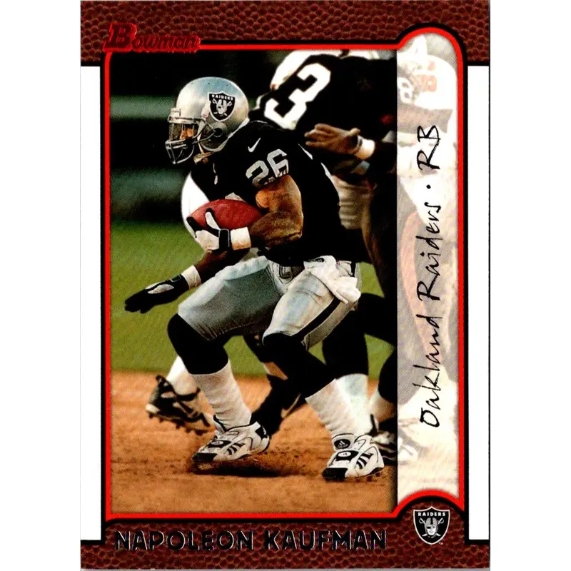 1999 Bowman Napoleon Kaufman #106
