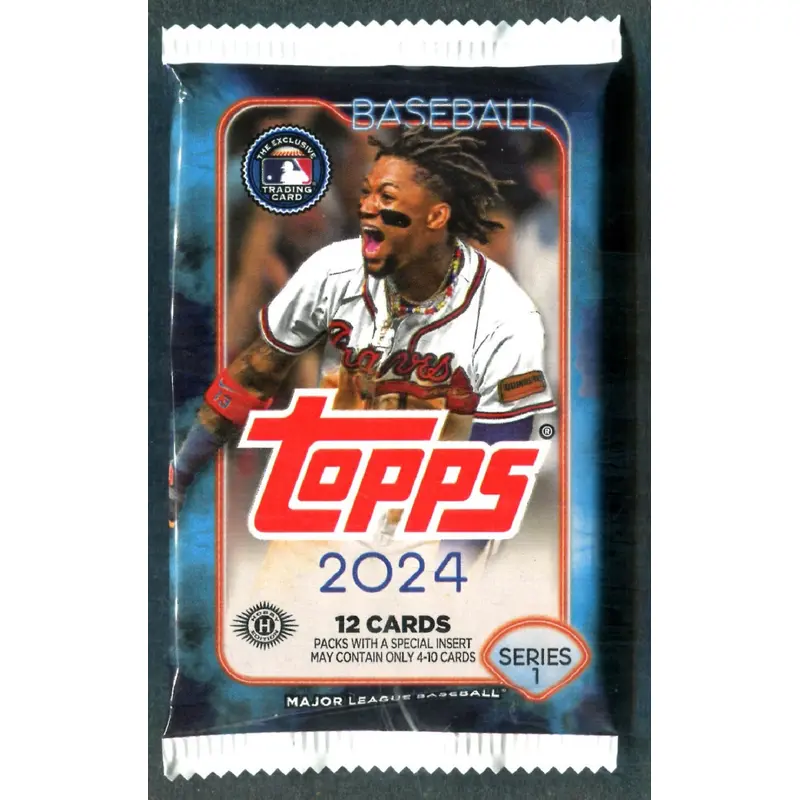 2024 Topps Baseball Unopened Series 1 Pack (Hobby) (12)