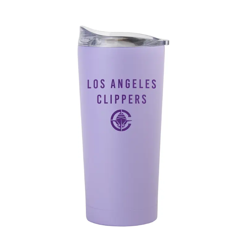 Los Angeles Clippers 20oz Tonal Lavender Powder Coat Tumbler