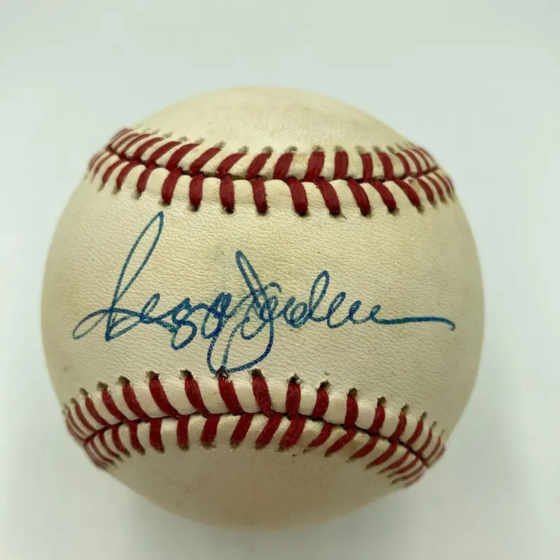 Reggie Jackson Signed Official American League Baseball JSA COA