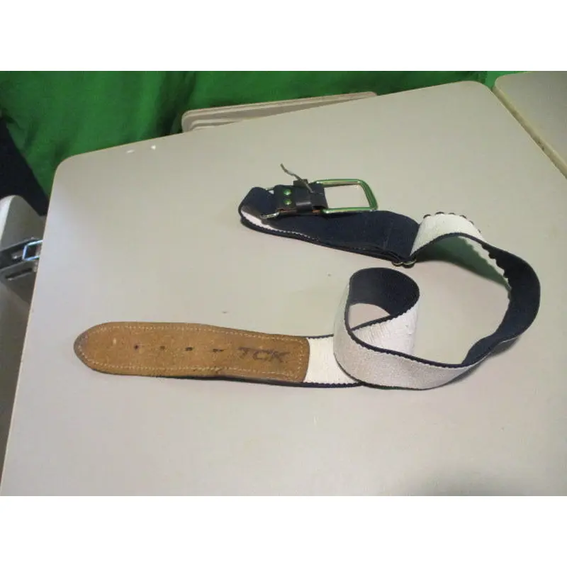 Used TCK Adult Dark Blue Baseball Belt