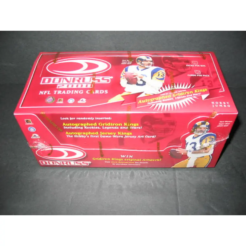 2000 Donruss Football Jumbo Box (Hobby) (18/16)