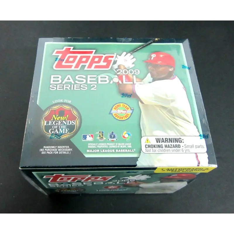 2009 Topps Baseball Series 2 Jumbo Box (HTA)