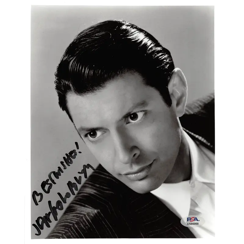 Jeff Goldblum Jurassic Park "Best Wishes!" Signed 8x10 Photo PSA/DNA #AN86968