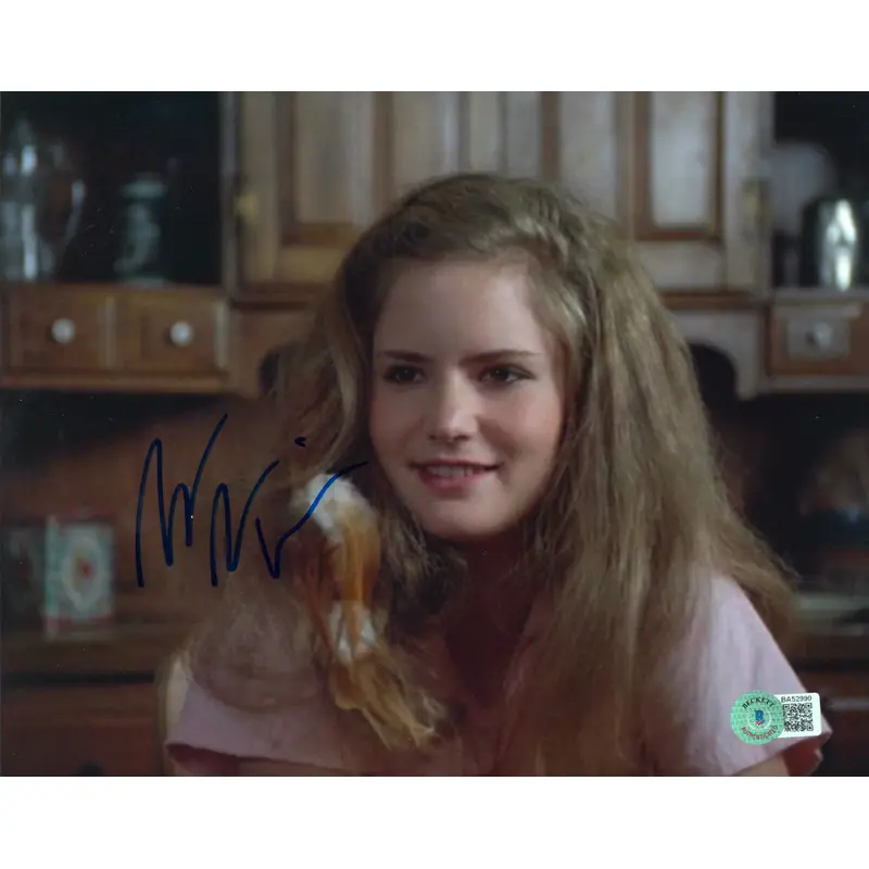 Jennifer Jason Leigh Fast Times At Ridgemont High Signed 8x10 Photo BAS #BA52990