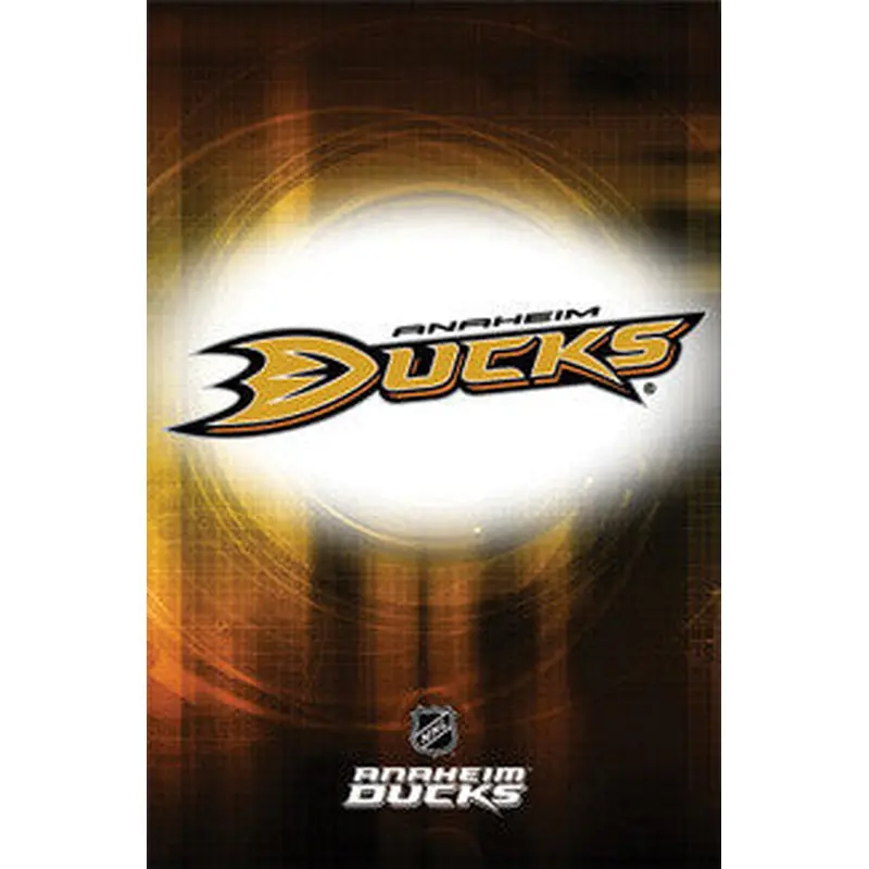 Anaheim Ducks Official NHL Logo Poster - Costacos Sports