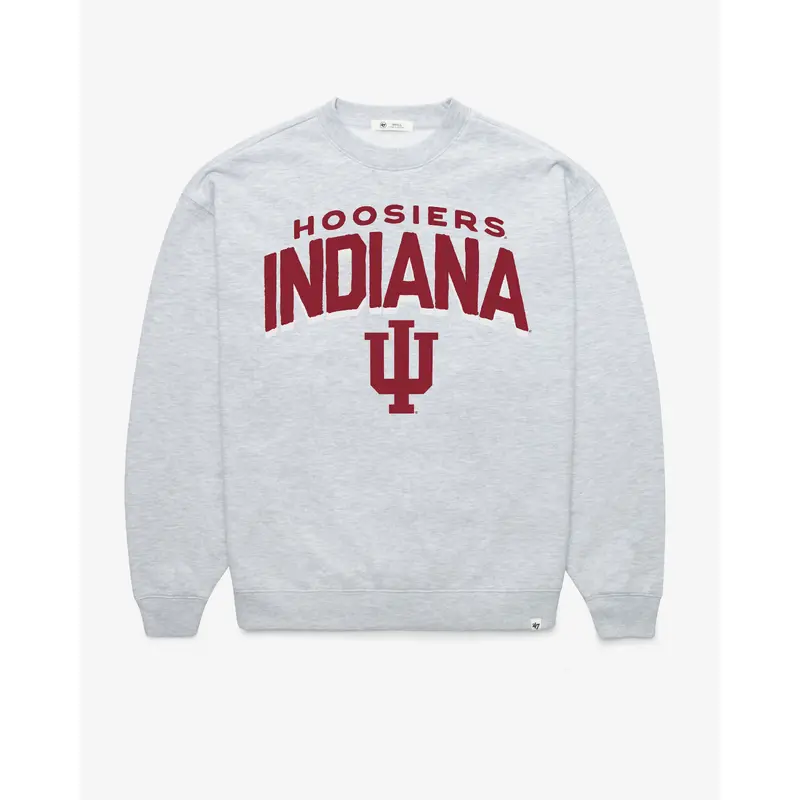 INDIANA HOOSIERS CAMPUS ARCH CLOUD '47 OVERSIZER CREW WOMENS