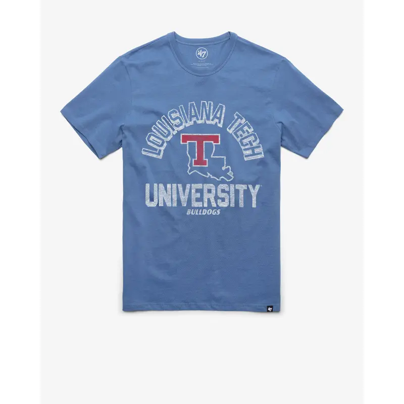 LOUISIANA TECH BULLDOGS RETROGRADE '47 FRANKLIN TEE
