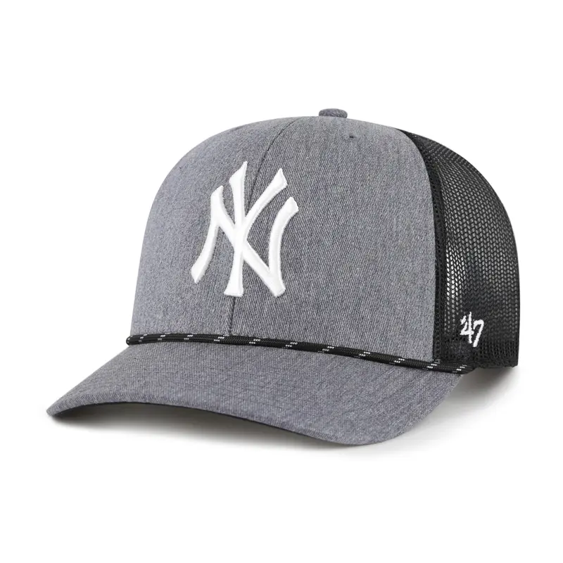 NEW YORK YANKEES CARBON ROPE '47 TRUCKER