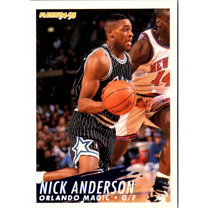 1994 Fleer European Nick Anderson #163