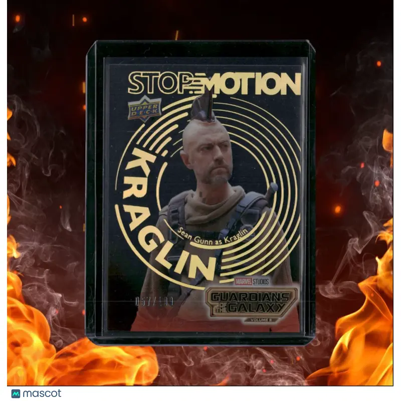 2024 Marvel Guardians of the Galaxy Vol. 3 Kraglin Sean Gunn Stop Motion Red