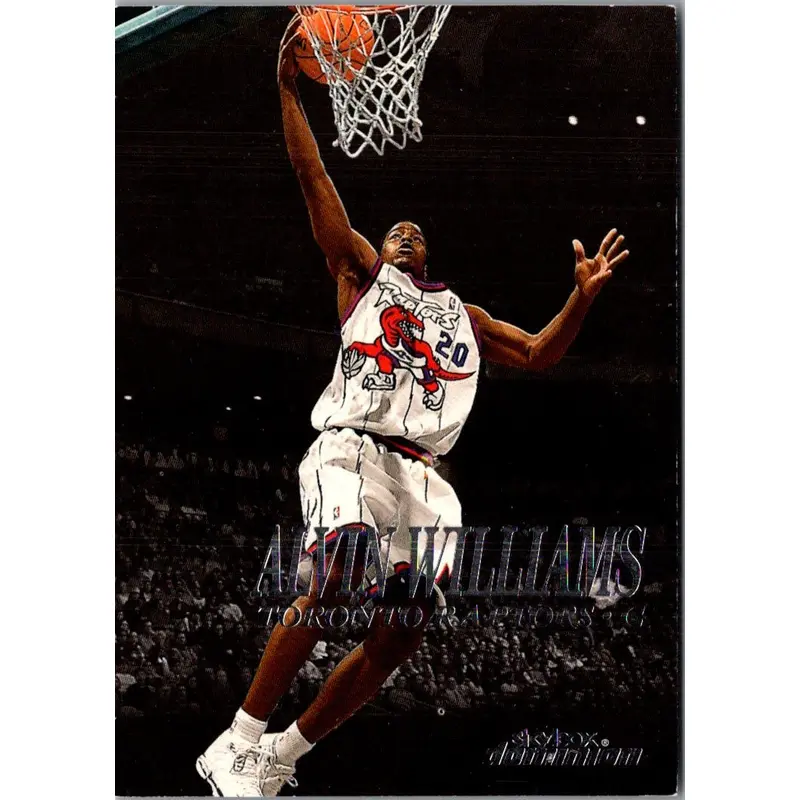 1999 SkyBox Dominion Alvin Williams #69