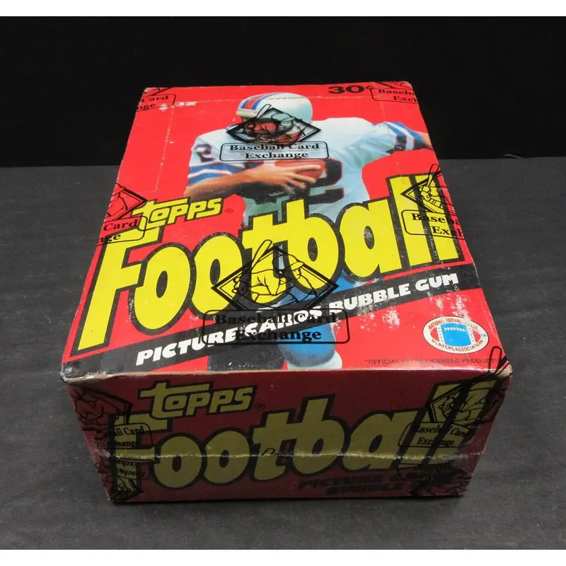 1981 Topps Football Unopened Wax Box