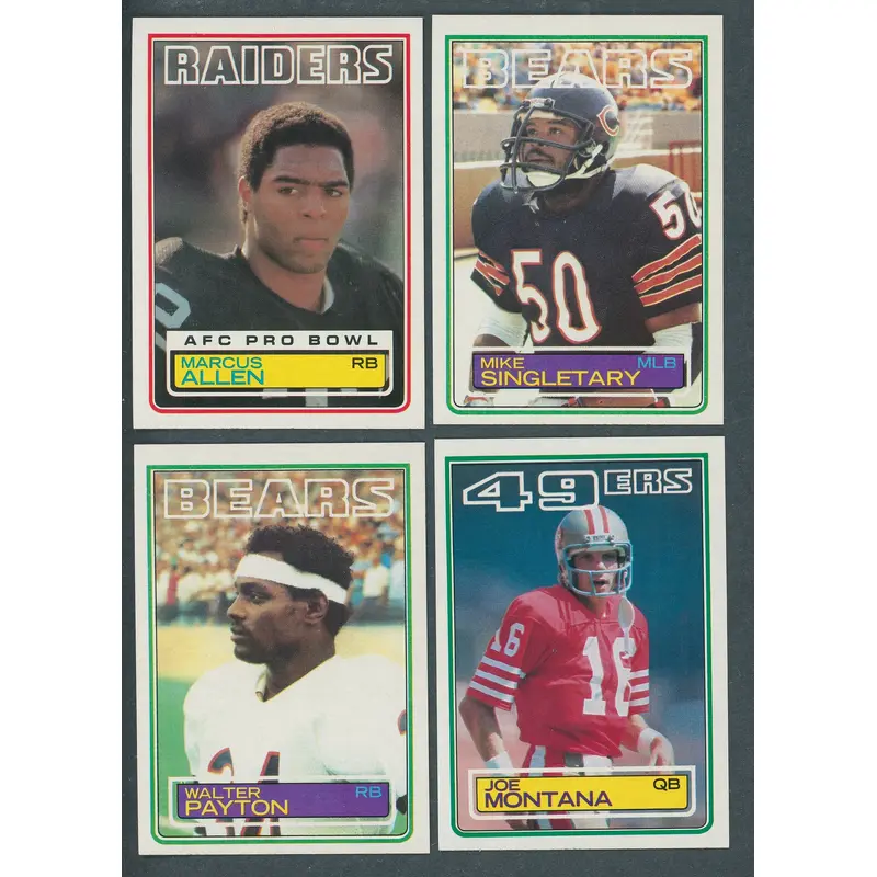 1983 Topps Football Complete Set NM NM/MT (396) (23-50)