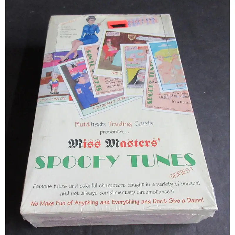 1993 Butthedz Miss Master's Spoofy Tunes Series 1 Box