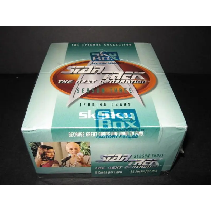 1995 Skybox Star Trek The Next Generation Season 3 Box (36/)