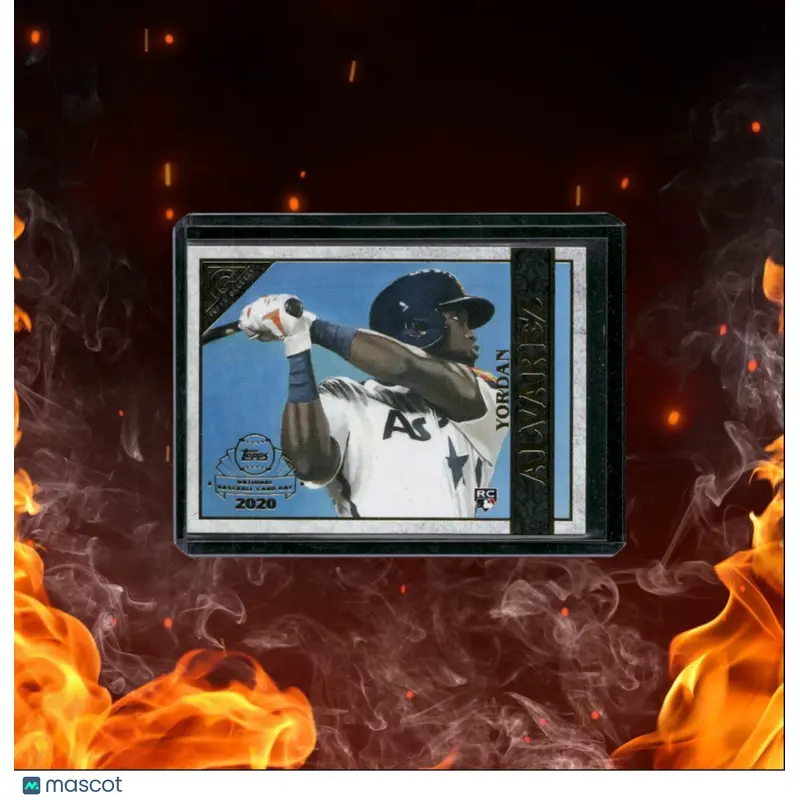 2020 Topps National Baseball Card Day Yordan Alvarez Gallery Rookie #GP-9