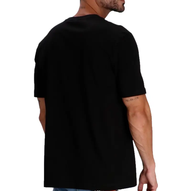 HUGO BOSS MENS T SHIRT BLACK TE METROPOLITAN 50522640002