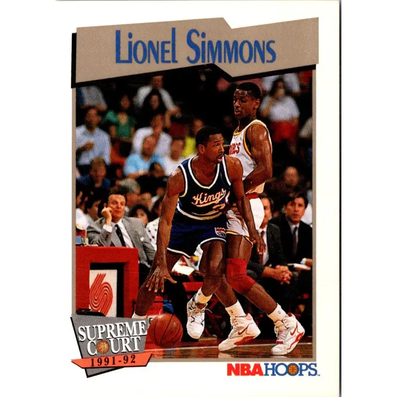 1991 Hoops Lionel Simmons #493