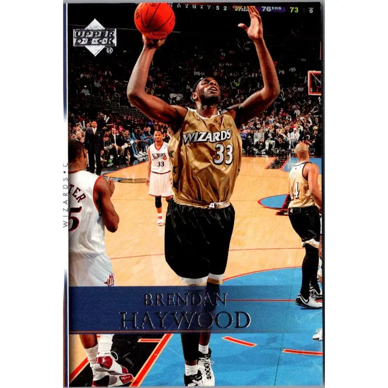 2007 Upper Deck Brendan Haywood #168