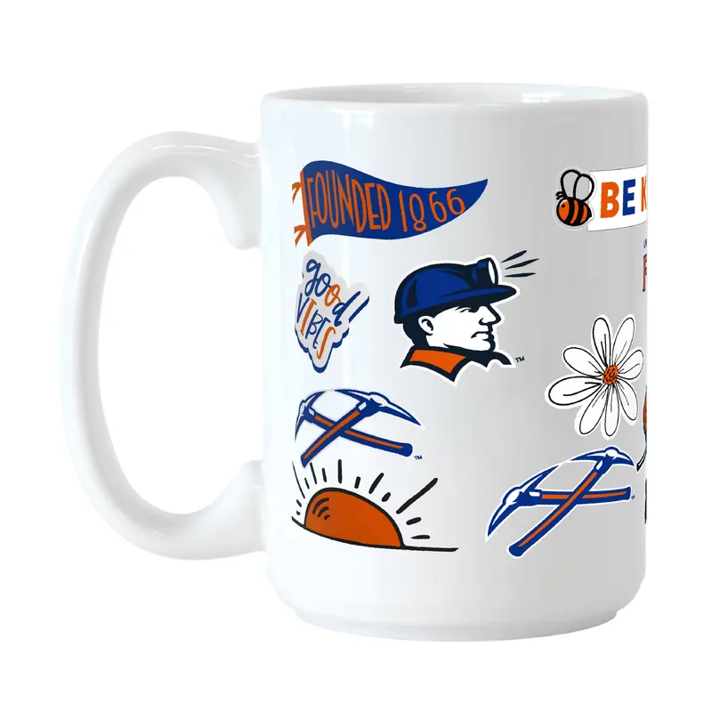 Wisconsin - Platteville 15oz Native Sublimated Mug