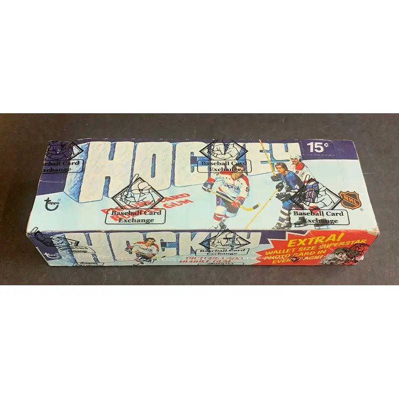 1976/77 Topps Hockey Unopened Wax Box (BBCE) (A13167)